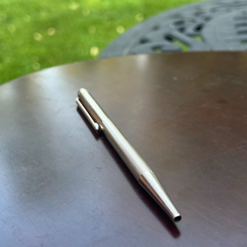 Retro 1951 MBP-115SG .925 Sterling Sentinel Ballpoint Pen grain - Retro 51